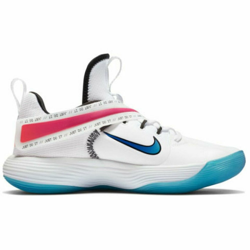 Nike React HyperSet SE Volleyball Shoes Womens  CN9609-120 Crimson Jade New - Picture 7 of 10